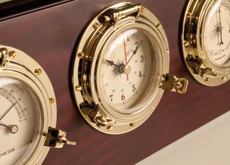 2417213_2 Polished Brass plated Zirconium weather station 360x150mm