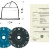 2501016_ Navigation Compass Riviera Artica BA3 Grey