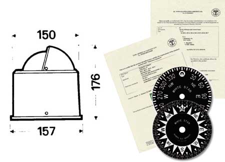 Navigation Compas Riviera Urania Bu2 Standard - Black 5gr