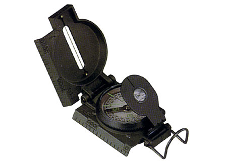 Portable compass Military 76 x 54 x 26 mm