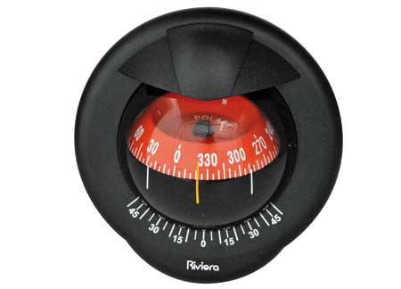 2521006_3 Sailboat compass Riviera Pegasus 4 BP2 Black
