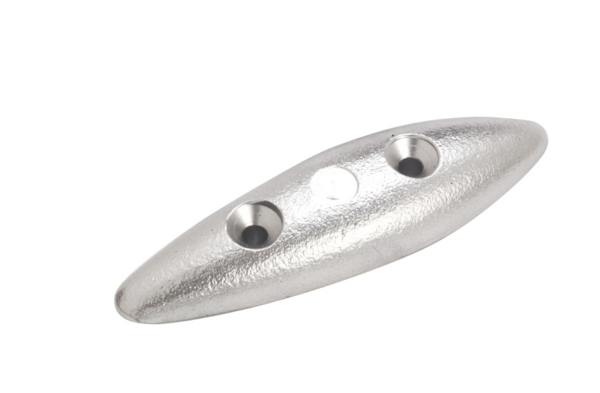 Oval zinc anode 145x40x20 mm