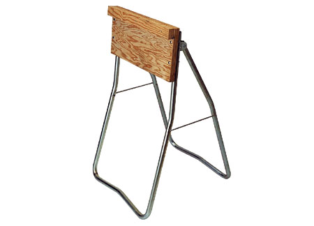 2800090 Strong outboard carrier with wooden board up to 100kg
