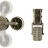 2805070 Plastic launching wheels for inflatable Boats 115kg