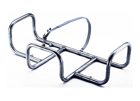 2902004 Stainless Steel frame adjustable saddle for liferafts 520 x 750 x H200 mm