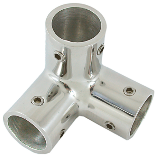 Triple Elbow D25mm Stainless Steel