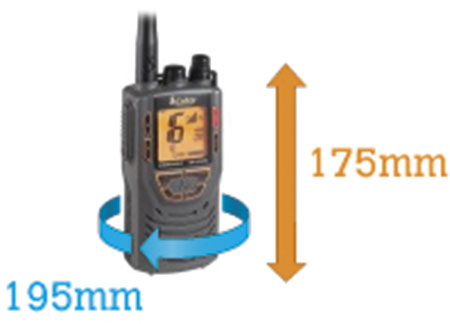3030321_2 Waterproof Bag for VHF Aquapac 195 x 175mm