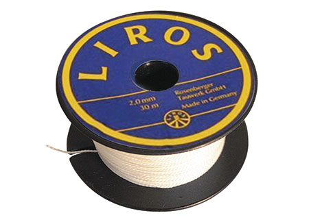 Polyester white sewing thread Liros 0.3 mm 140mt