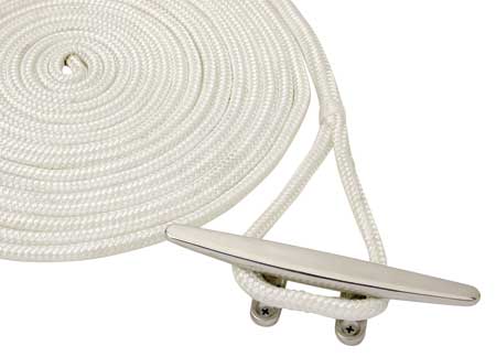 3101482 Dock Line Pre-Spliced White 12mm x 8mt