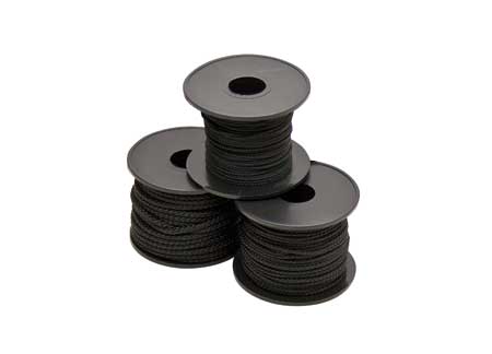 3105921 Black High Tenacity Polyester Rope roll 2mm x 30mt