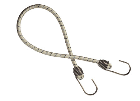 Elastic Shock cord with stainless hooks 80cm