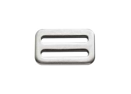 3180101 Stainless Steel double inlet buckle for webbing 50mm