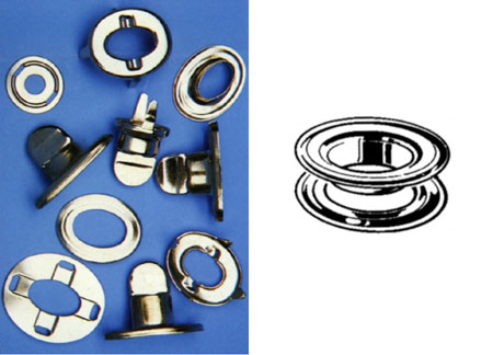 3211003_ Universal Inox eyelet for pressing 10 x 15mm