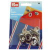 3211044 Stainless Turn clasps blister for covers and canvas 4pcs
