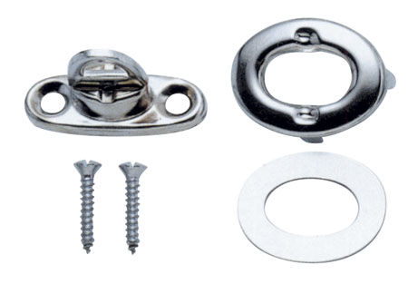 3211044_ Stainless Turn clasps blister for covers and canvas 4pcs