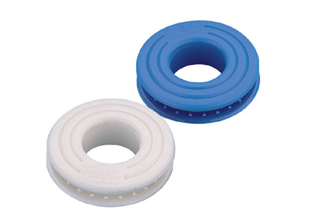 3211514 Set of 12 eyelets in Pvc Blue 15 x 35mm