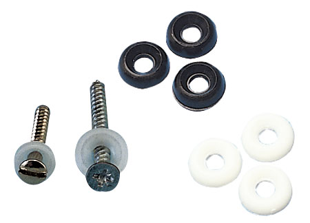 3211803 White Plastic Screw washers 4.5 mm 100pcs