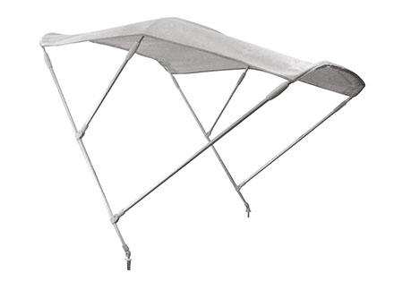 3265055 F3 Bimini White with 3 arches in Aluminum 200cm Length x 180cm H110cm