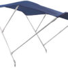 3265065 Blue nautical bimini F3 Aluminum 3 arches 150cm Width x 180cm Length x 110cm Height