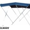 3265467 Tessilmare Bimini Blue Stainless Steel 3 Arches 180 x 200 x H140cm