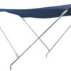 3266063 Nautical Bimini F2 Blue 2 arches in Aluminum 150cm Width x 180cm Length x 110cm Height