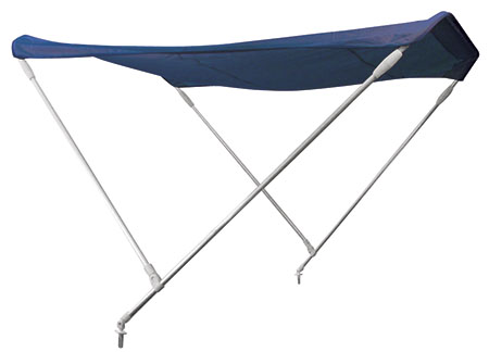 3266063 Nautical Bimini F2 Blue 2 arches in Aluminum 150cm Width x 180cm Length x 110cm Height