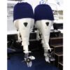 3270802BK_3 Covers for Outboard Fendress Black 40x20x25cm