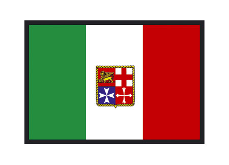 3400020 Polyester Flag Italy 50 x 75 cm