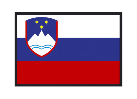 3400520 Polyester Flag Slovenia 50x75cm