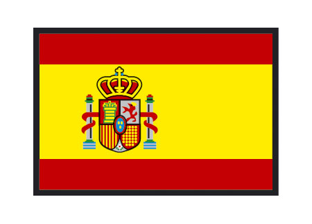 3400820 Polyester Flag Spain 50x75cm