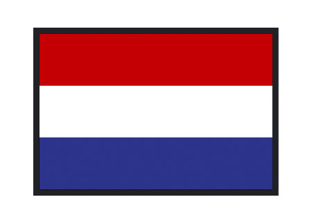 Polyester Flag of Netherlands 50x75cm
