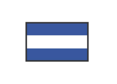 3405110 Signaling Flags : J JULIET 40X60CM