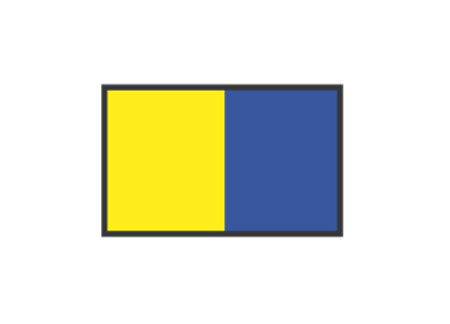 3405111 Signaling Flags : K KILO 40X60CM