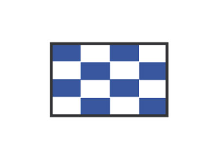 3405114 Signaling Flags : N November 20 X 30cm