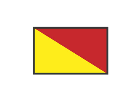 3405115 Signaling Flags : O OSCAR 40X60CM