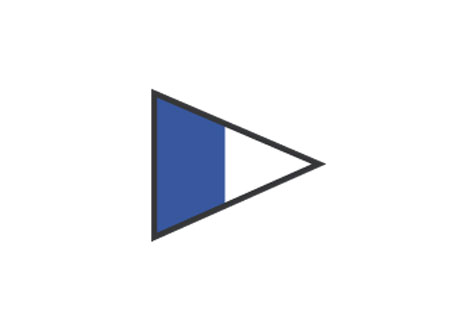 3405152 Signaling Flags : Repeater 2 - 40X60CM