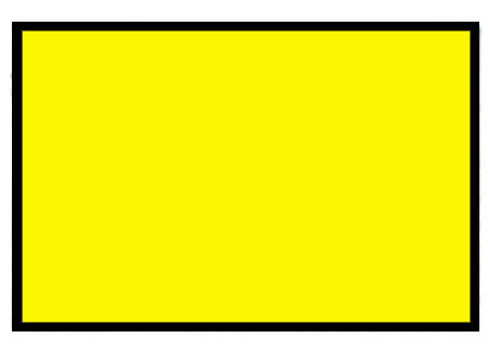 3406520 Yellow flag signal 20x30cm