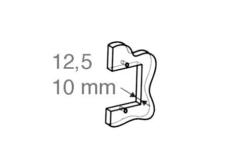 344510_ Mobella Flush Entry Doorlock 63x114mm Anodized