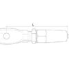 3500403_1 Stainless Steel Eye Fast terminals for cable 6mm