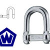 3521024 Wichard D Shackle 10mm Pin