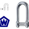 3521104 Wichard Long Shackle 4mm