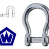 3521224 Wichard Omega shackle 10mm Pin