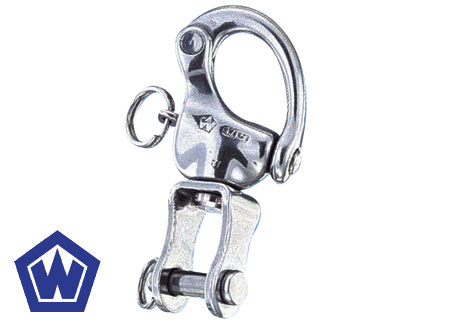 3522770 Stainless Steel swivel Carabiner Wichard with Shackle 70mm