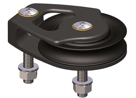 Horizontal Pulley Antal single 70mm up to 12mm lines