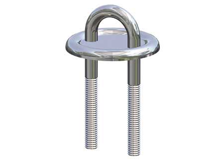 Antal Pulley Bolt Stand-up Block 50mm ( 10mm line)