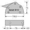 3703010_ Stopper Antal Cam 611 Simple 6-11 mm