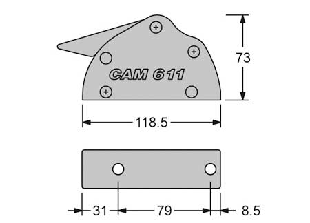 3703020_ Stopper Antal Cam 611 Double 6-11 mm