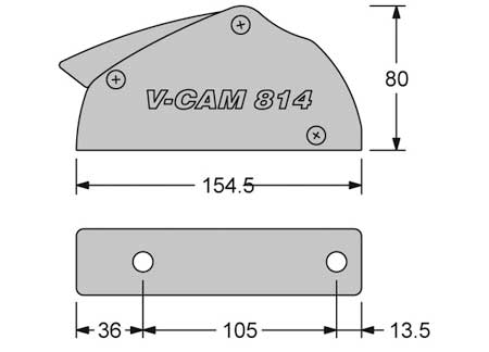 3707172_ Stopper Antal V-Cam 814 Double 12<14mm
