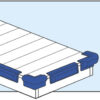 3800403_ Angled Dock Guard White - 25+25x6cm