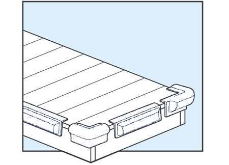 Long Block Dock Fender 100x12x7cm